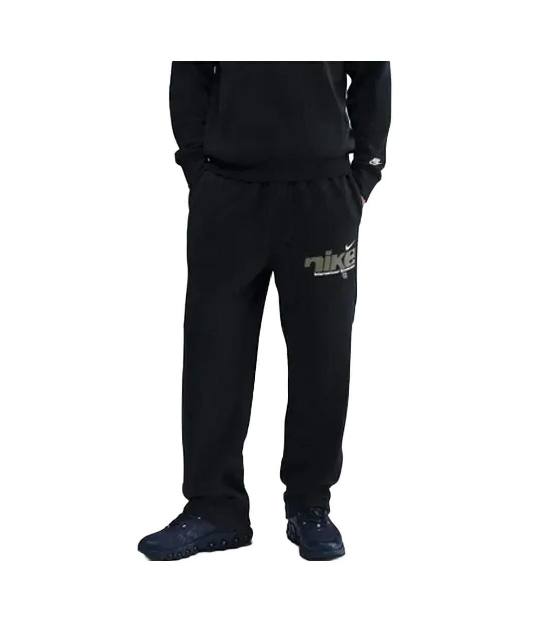 Jogging noir homme nike club bngeepnt-1