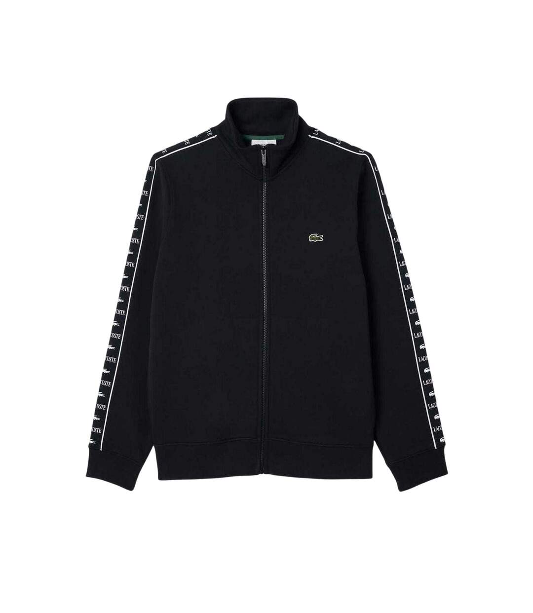 Sweat Motif/style À Rayures Homme Noir Lacoste-2