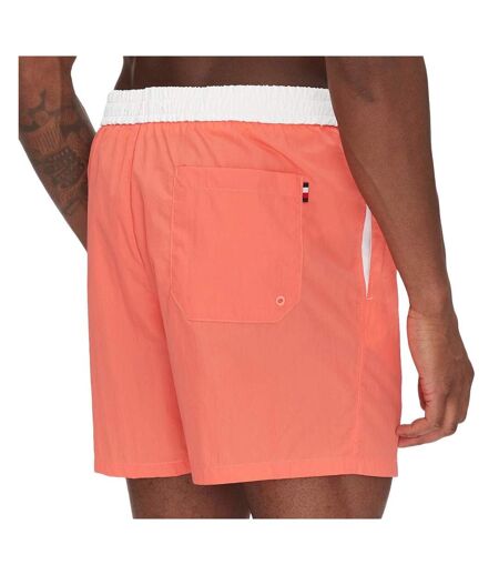 Short de bain orange homme tommy hilfiger drawstring - l