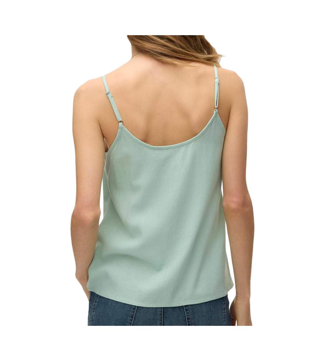 Top Vert Clair Femme Vero Moda Singlet - L-2