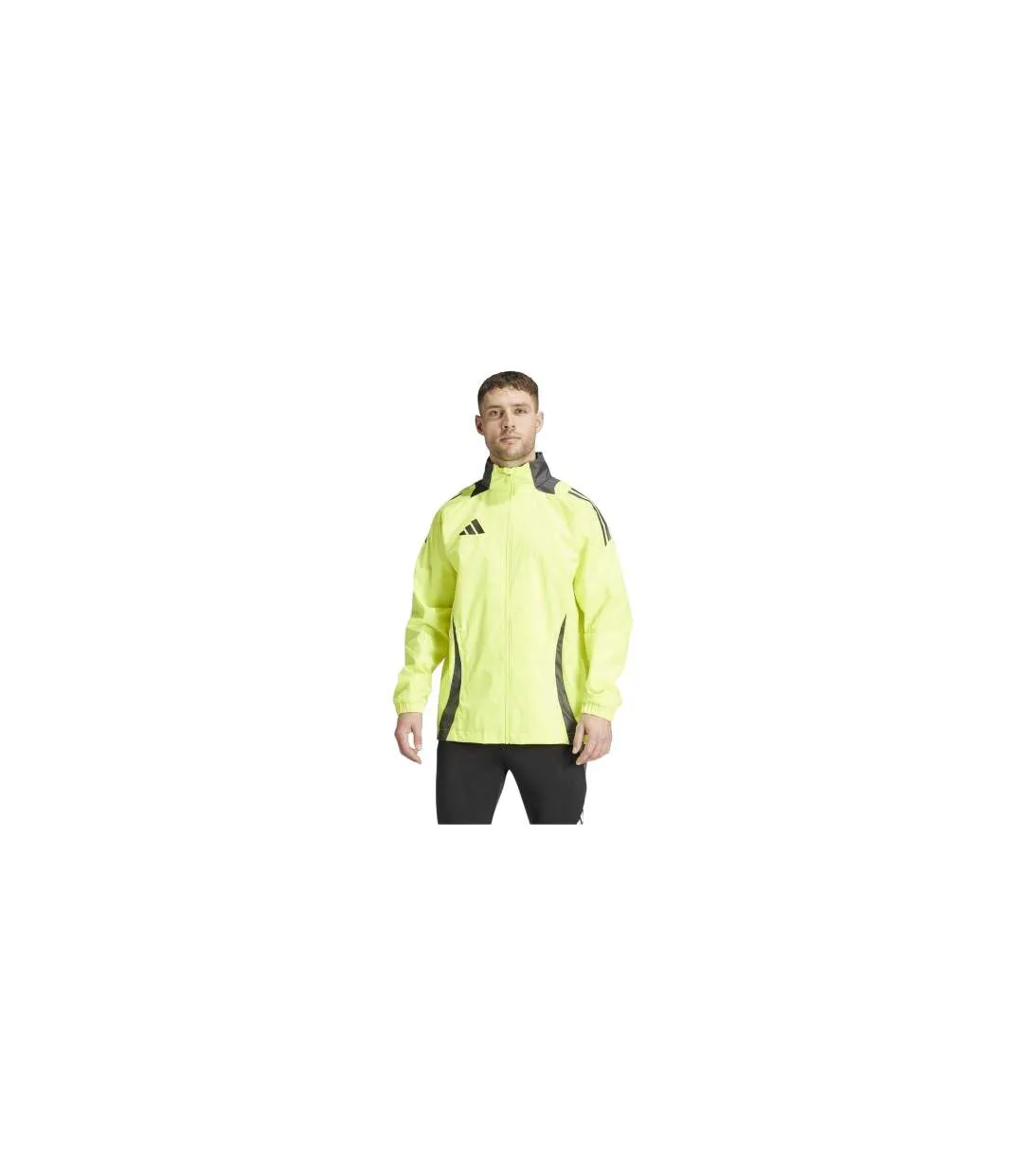 Mens Tiro 24 Anorak Solar Yellow Adidas-1