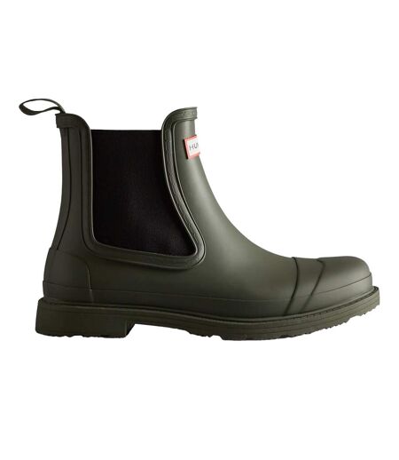 Bottines Chelsea Commando Homme Olive Foncée Hunter