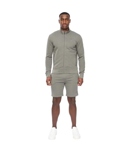 Mens hannings full zip jacket olive Duck and Cover