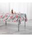 Nappe Antitache Beauty Jungle 150x240cm Blanc & Rose-3