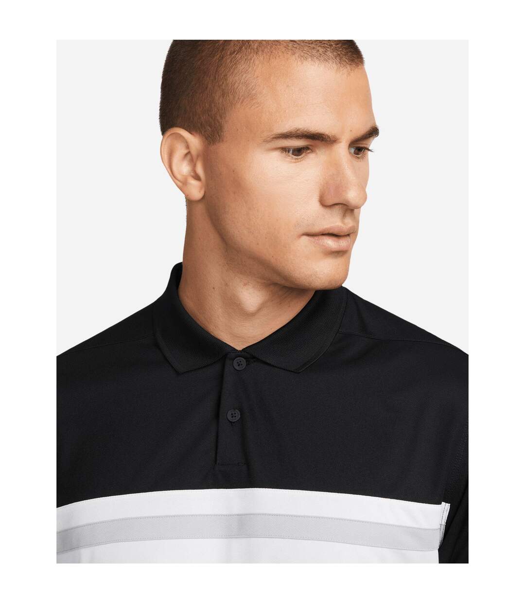 Polo victory homme noir / blanc Nike-2