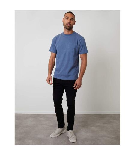 T-shirt Homme Bleu Ciel Threadbare