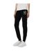Womens/ladies Cotton Jogging Bottoms Black Armani Exchange-1