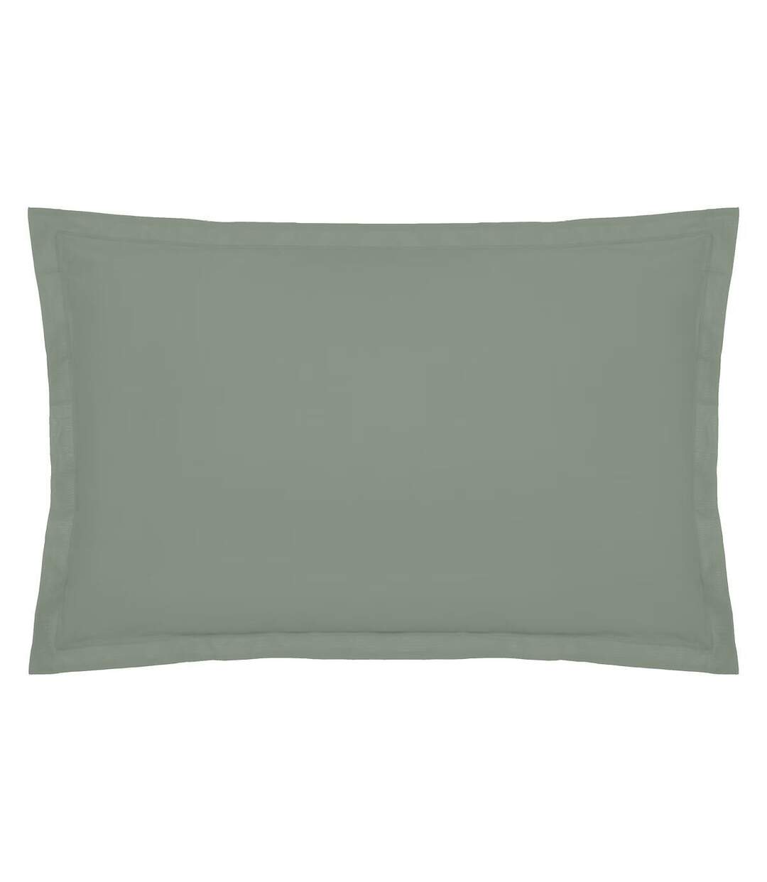 Taie d'Oreiller Percale 50x70cm Vert Tilleul-1