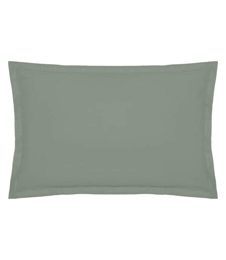 Taie d'Oreiller Percale 50x70cm Vert Tilleul