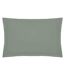 Taie d'Oreiller Percale 50x70cm Vert Tilleul-1