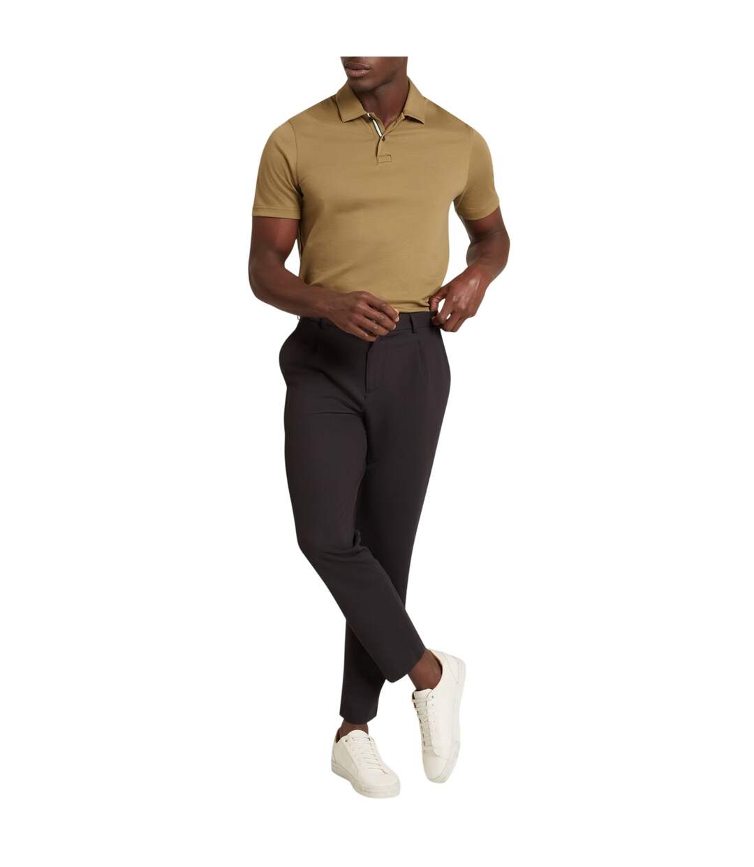Pantalon Motif/style Texturé Homme Noir Ted Baker-1