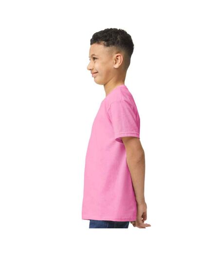 T-shirt enfant violet fuchsia Gildan
