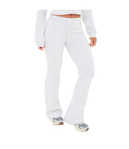 Womens/ladies Logo Flared Jogging Bottoms Grey I Saw It First