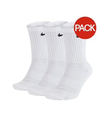 Lot De 3  Chaussettes Entraînement Everyday Adulte Blanc Nike