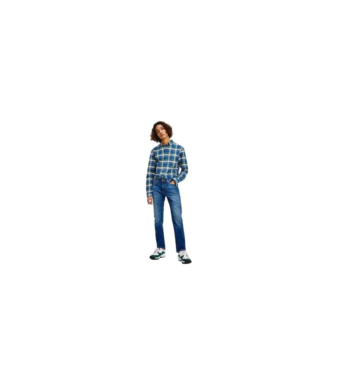 Mens Scanton Slim Jeans Light Wash Tommy Jeans-1