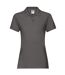 Polo Premium Femme Graphite Clair Fruit Of The Loom-1