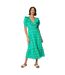 Robe mi-longue femme vert Dorothy Perkins