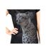 Tee Shirt Only Kitty Brigite Noir   Leopard-3
