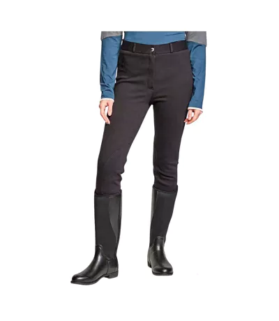 Pantalon Jodhpur Pateley Femme Noir John Whitaker