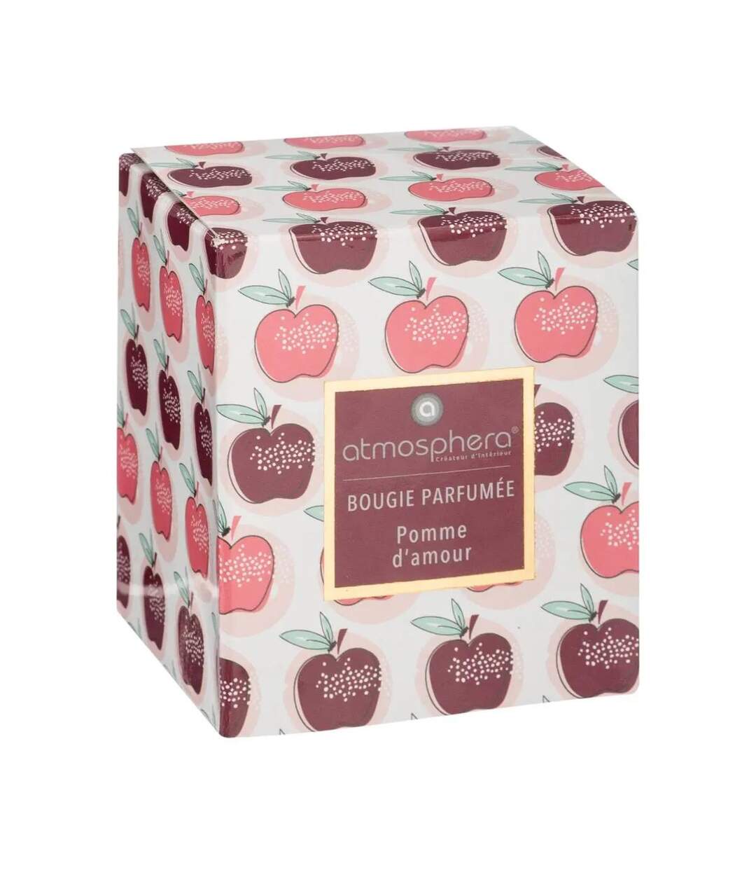 Bougie Parfumée en Verre Neda 110g Pomme d'Amour-2