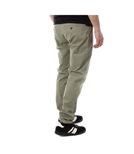 Pantalon chino kaki homme paname brothers costa1
