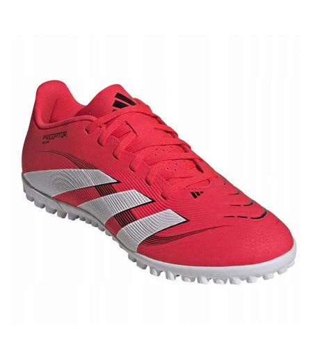 Chaussures De Foot Predator Club Homme Rouge Blanc Noir Adidas
