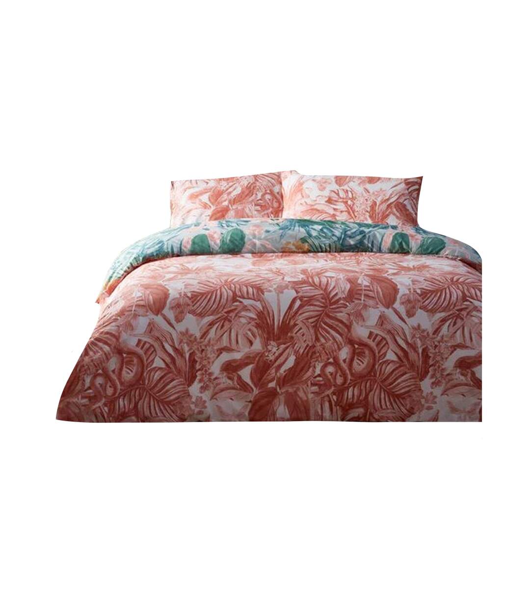 Medinilla tropical duvet cover set sage/blush Furn-3