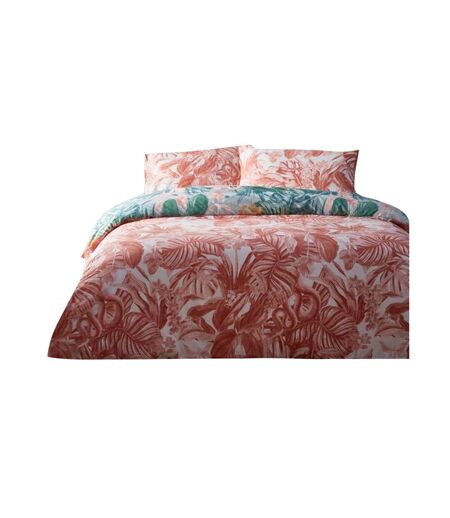 Medinilla tropical duvet cover set sage/blush Furn