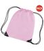 Lot de 2  Sac de gym 11 litres taille unique rose classique Bagbase