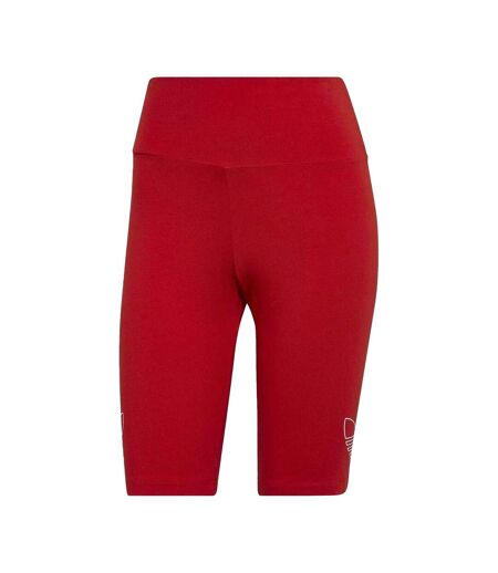 Short Cyclisme Motif/style Trèfle Originals Femme Rouge Vif Adidas