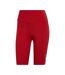 Short Cyclisme Motif/style Trèfle Originals Femme Rouge Vif Adidas-1