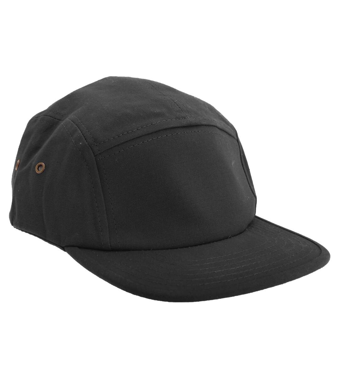 Beechfield Canvas 5 Panel Classic Baseball Cap (Black) - UTRW2606