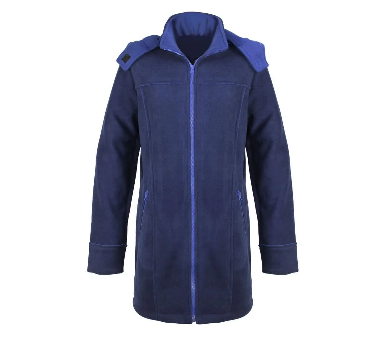 Manteau Polaire Caban Femme MAYFLOWER TOKYO2 – Bleu Marine-2