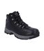 Mens eurotrek lite waterproof walking boots black Hi-Tec