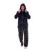 Ensemble De Pyjama Long Motif/style À Carreaux Homme Noir Keanu-2