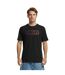 T-shirt Motif/style Logo Double Homme Noir Oakley-1