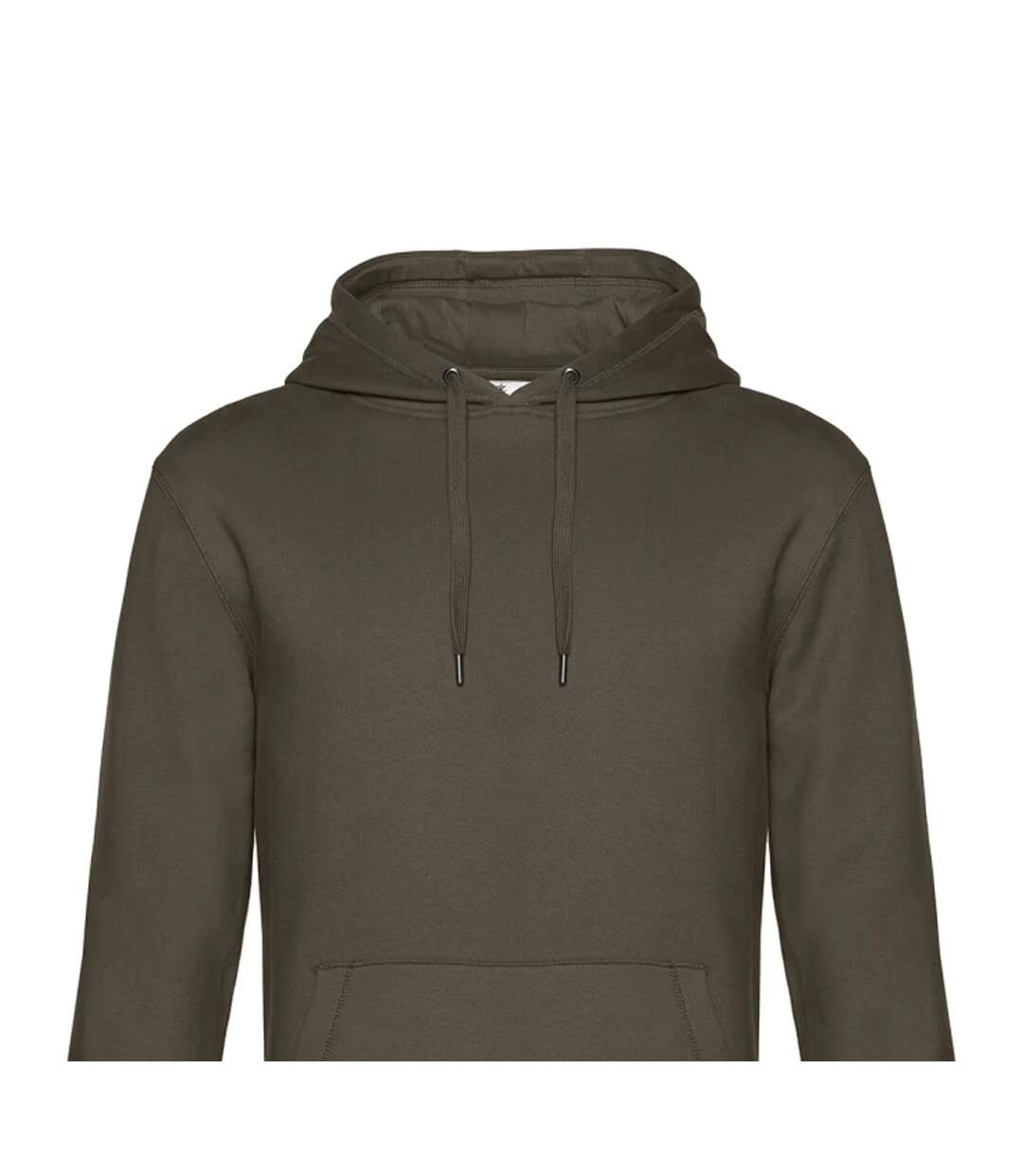 Sweat À Capuche King Homme Vert Kaki B&C-2