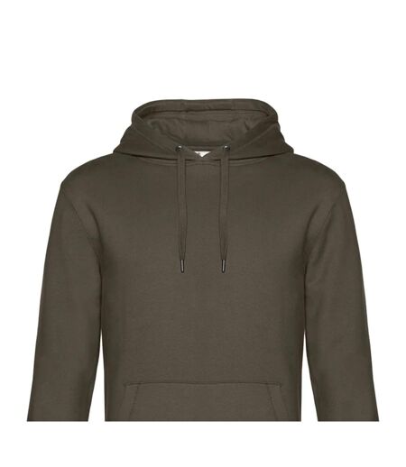 Sweat À Capuche King Homme Vert Kaki B&C