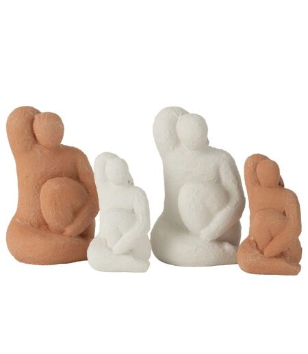 Statuette Déco en Ciment Venus 26cm Blanc