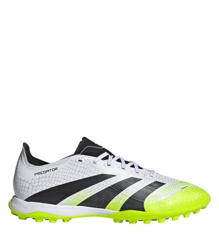 Mens Predator League Two Tone Football Boots White Black Lemon Adidas