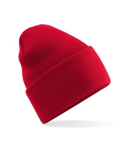 Bonnet original adulte rouge Beechfield