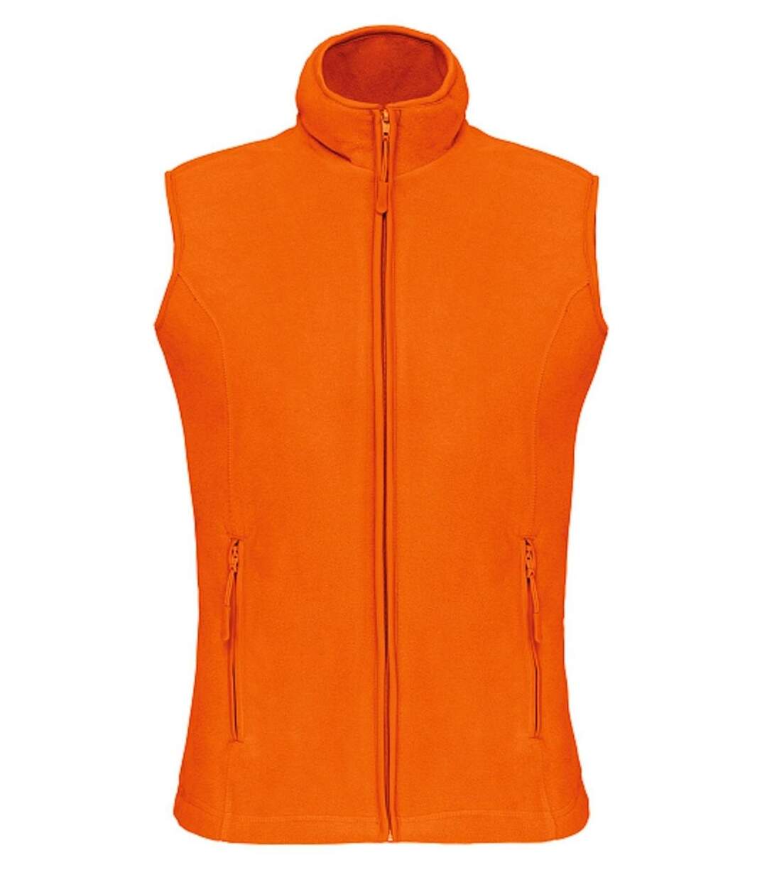 Gilet sans manches micro polaire femme - K906 - orange