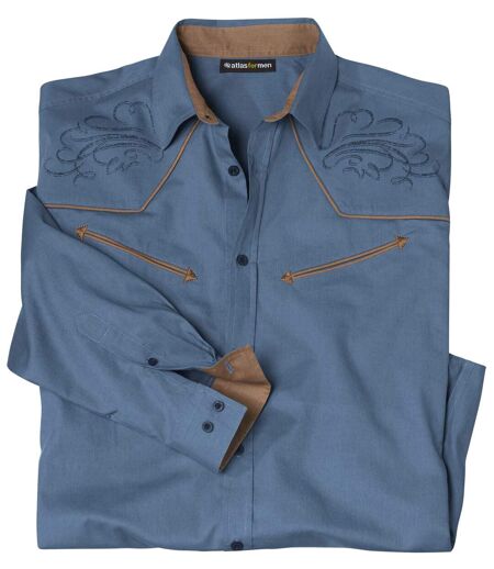 Men's Blue Country Shirt