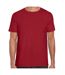 T-shirt Manches Courtes Softstyle Homme Rouge Foncé Gildan-1