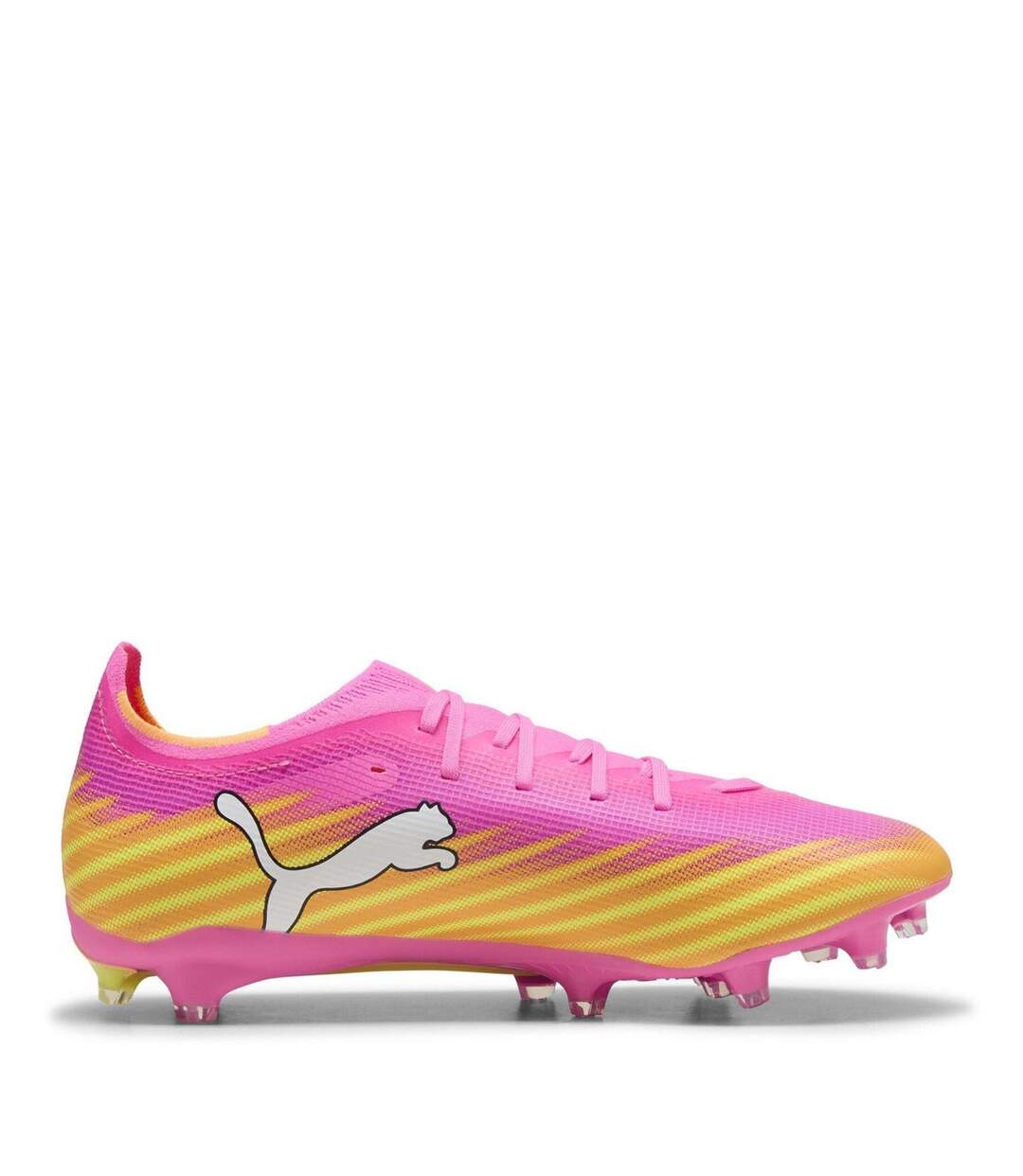 Mens Ultra 5 Match Firm Ground Football Boots Pink Puma-4