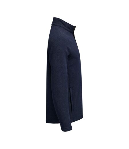 Mens Hunts Point Fleece Top Dark Navy Cutter & Buck