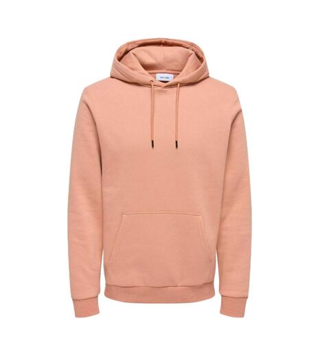 Sweat à capuche corail homme only & sons ceres 22018685