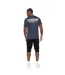 Mens Simtanks T-shirt Navy Crosshatch-3