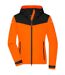 Veste Tous Les Temps Femme Orange Néon Noir James And Nicholson-1