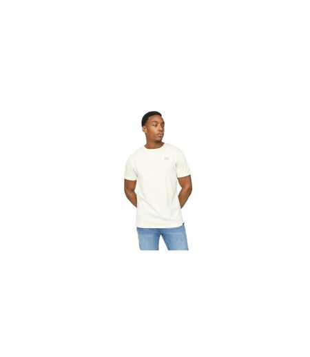 T-shirt Trimlines Homme Blanc Cassé Duck And Cover